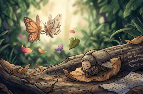 Ilustrasi Kumbang Kapiran (Sumber: GeminiAI)